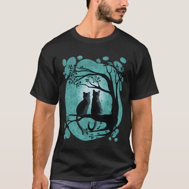 Moon Cats T-Shirt (Front)