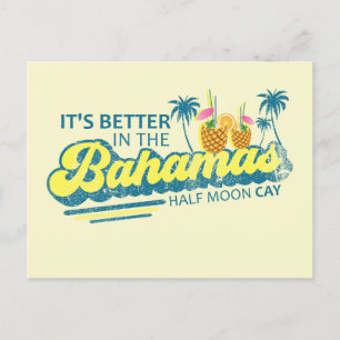 Moon Cay Bahamas Carte postale Croisière de vacanc