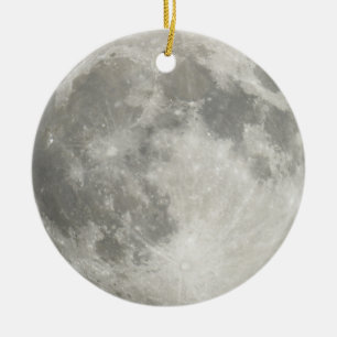 Moon Ceramic Ornament