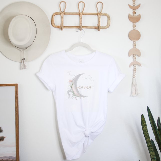 Moon Child | Boho Hippie Mama T-Shirt (Creator Uploaded)
