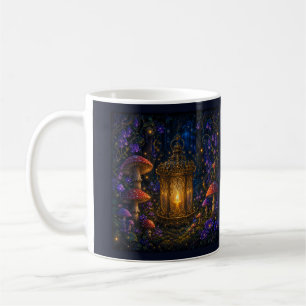 Moon Child Enchanted Forest Glowing Lantern Mug