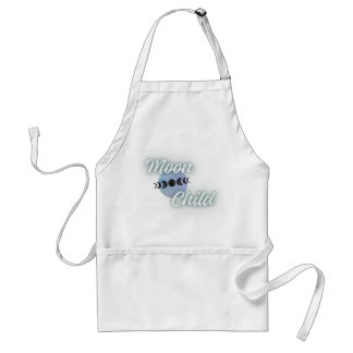 Moon Child Keeper Apron for Kitchen Magic
