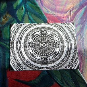 Moon Child Mandala Triple Moon Witch Holiday Postcard