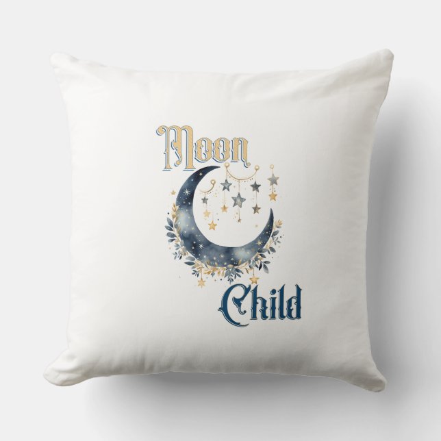 Moon Child Pillow (Front)