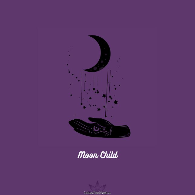 Moon Child Round Wall Clock  (Creator Uploaded)