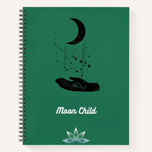 Moon Child Spiral Notebook