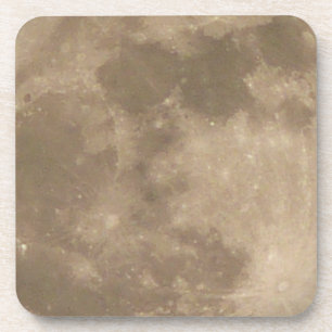 Moon Coasters Customize Full Moon Drink Coasters