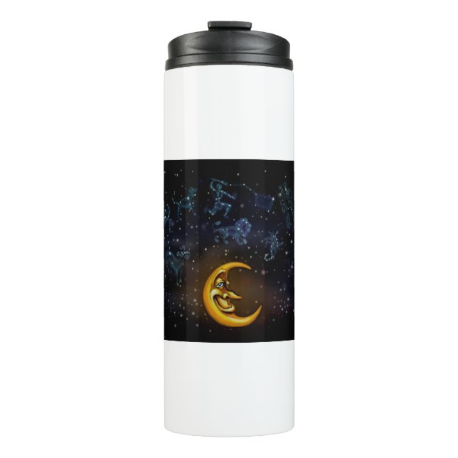 Moon Constellations Thermal Tumbler (Front)