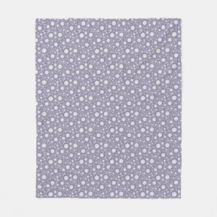 Moon Crater Pattern Fleece Blanket