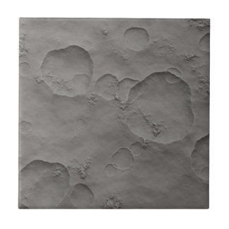 Moon Craters, Lunar Surface Tile