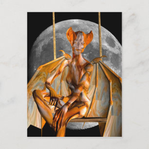 Moon Creature Postcard