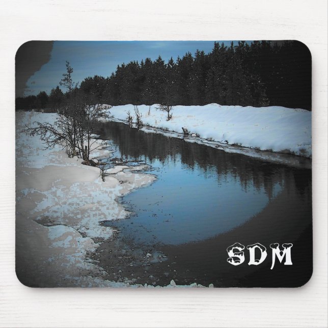 Moon Creek, Washington Mouse Pad (Front)