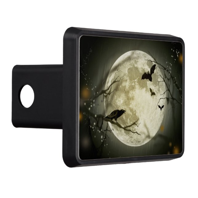 Moon & Crow & Bat Hitch Cover 2" Receiver (Right)