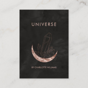  Moon Crystal Energy Healer Business Card