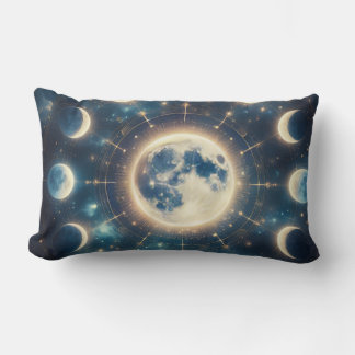 Moon Cycle Arrow Pillow