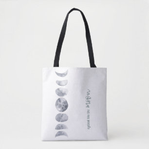 Moon Cycle Tote Bag