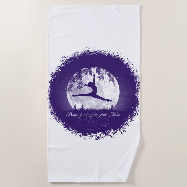 Moon Dance Beach Towel (Front)