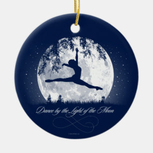 Moon Dance Ceramic Ornament