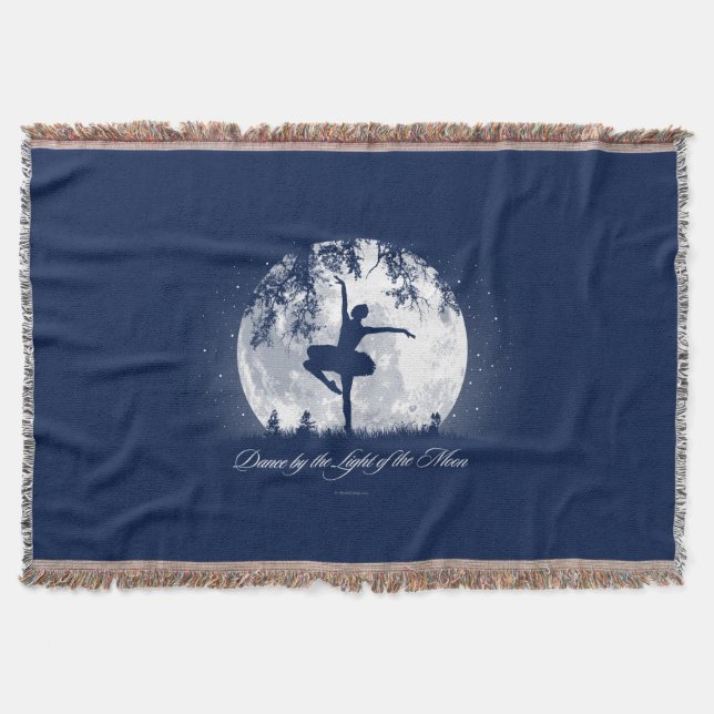 Moon Dance Throw Blanket (Front)