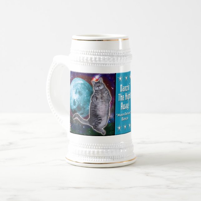 Moon Dancer Bosco  Beer Stein (Front Left)