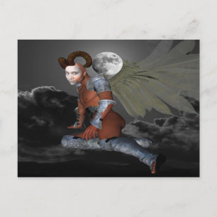 Moon Demon Postcard