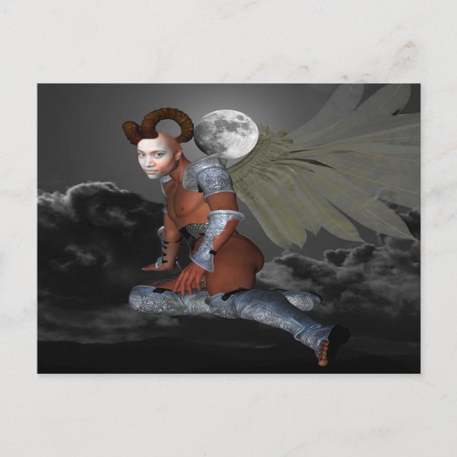 Moon Demon Postcard (Front)