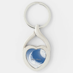 Moon Diary Keychain