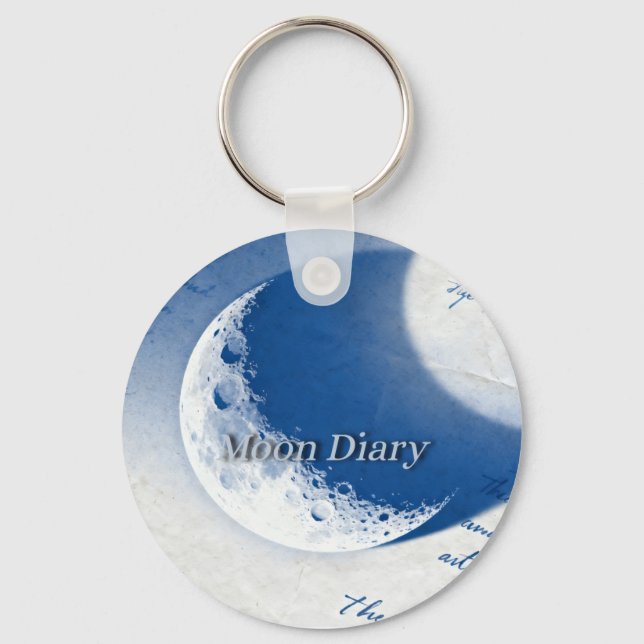 Moon Diary Keychain (Front)