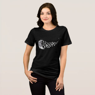 moon dove Tri-Blend shirt