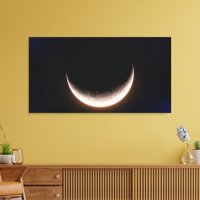 Moon Dream Canvas Print (Insitu(LivingRoom))