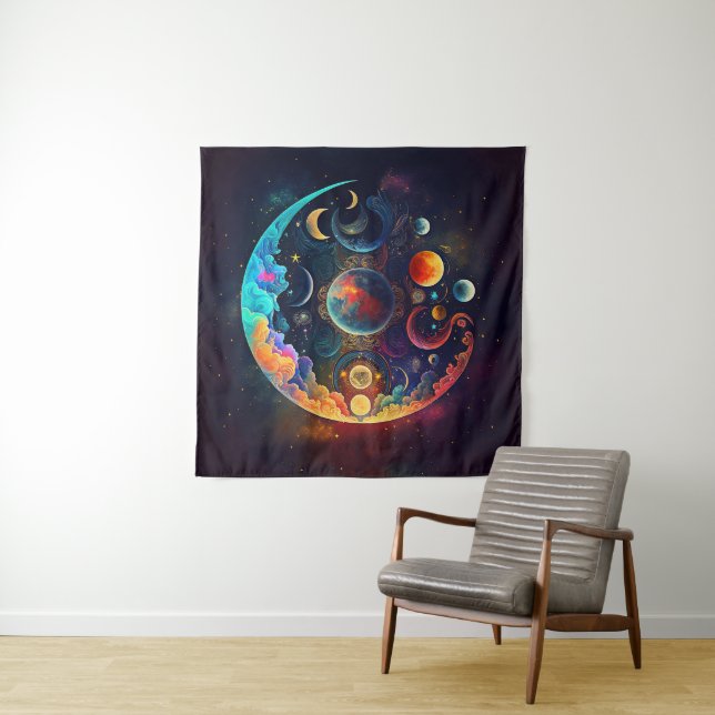 Moon Dreams Tapestry (In Situ)