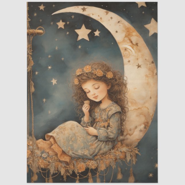 Moon Dreams  Tissue Paper (Front)
