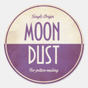 Moon dust potion ingredient Halloween sticker