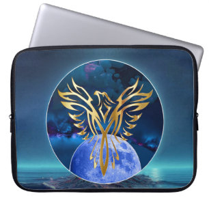 Moon Eagle Laptop Sleeve