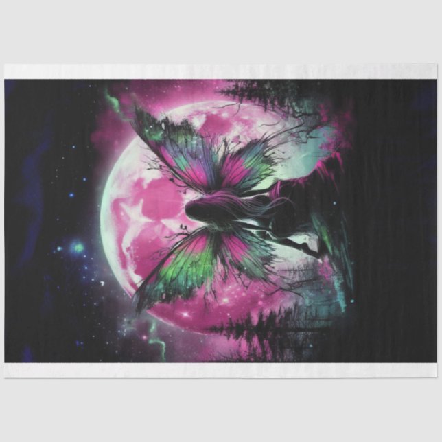 Moon Fairy Night Tissue Paper (Front)