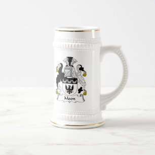 Moon Family Crest Beer Stein