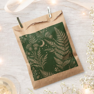 Moon Fern Botanical Favor Bags