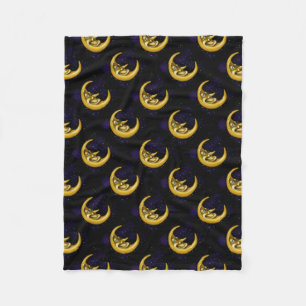 Moon Fleece Blanket