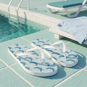 Moon Flip Flops