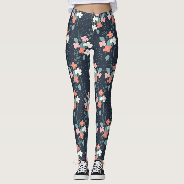 Moon Flower Leggings (Front)