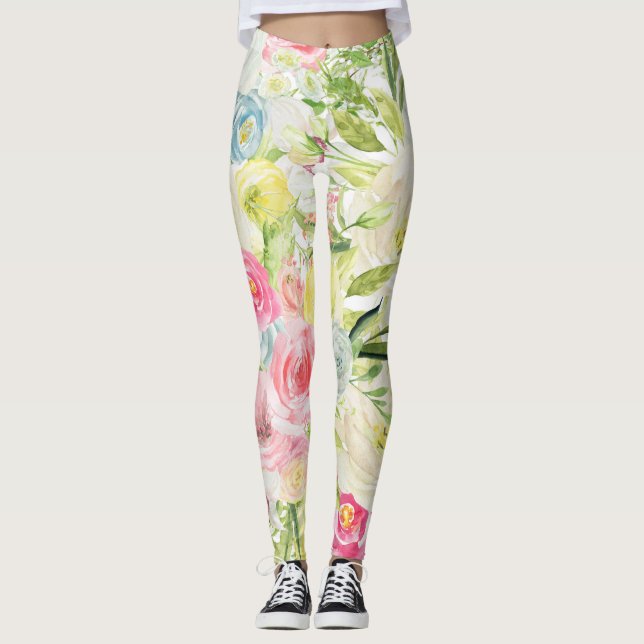 Moon Flower Leggings (Front)