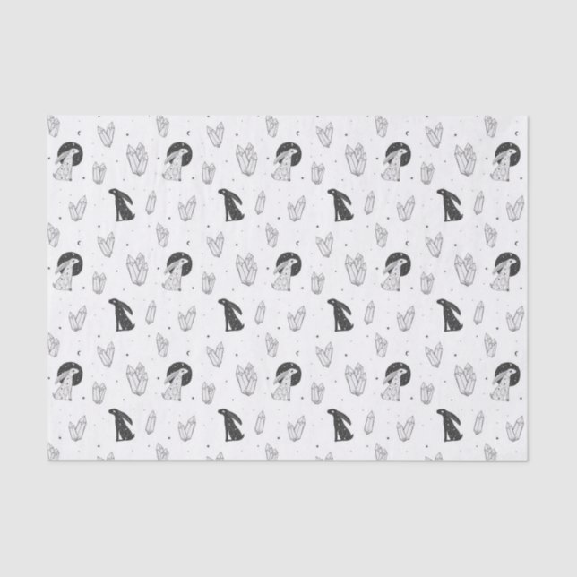 Moon Gazing Hare Tissue Paper (Front)