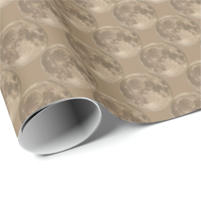 Moon Gift Paper Customize Full Moon Wrapping Paper (Roll Corner)