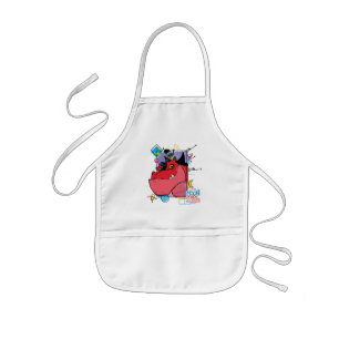 Moon Girl and Devil Dinosaur Memphis Pop Graphic Kids Apron