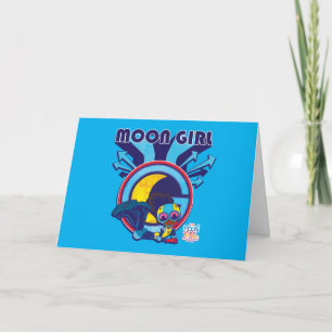 Moon Girl Arrow Icon Graphic Card