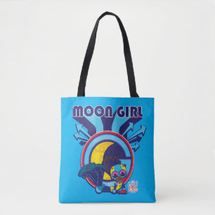 Moon Girl Arrow Icon Graphic Tote Bag