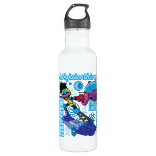 Moon Girl Bubble Maker Quote Graphic 710 Ml Water Bottle