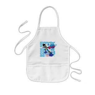 Moon Girl Bubble Maker Quote Graphic Kids Apron