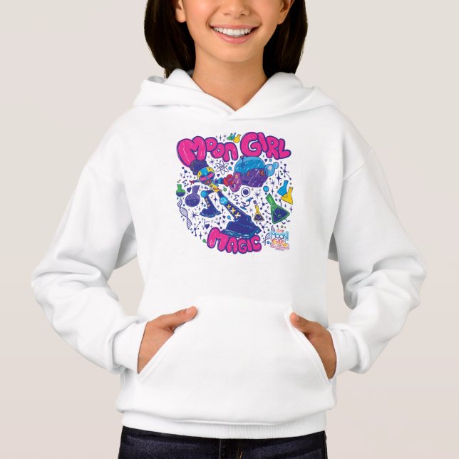 Moon Girl Magic Science Doodle Graphic (Front)