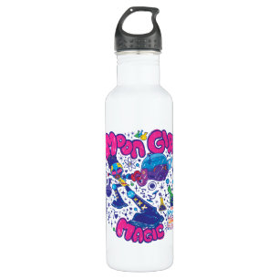 Moon Girl Magic Science Doodle Graphic 710 Ml Water Bottle